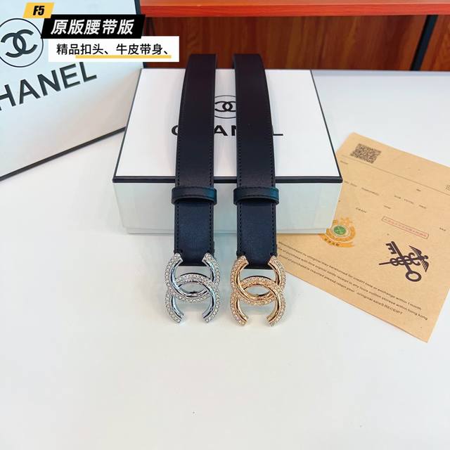 Original quality perforated Brand: Chanel C women's Color: black Buckle: gold an