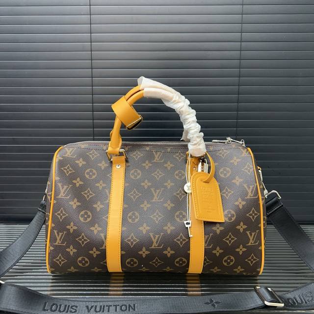 Louisvuitton Louis Vuitton Keepall35 travel bag handbag airport bag real shot or