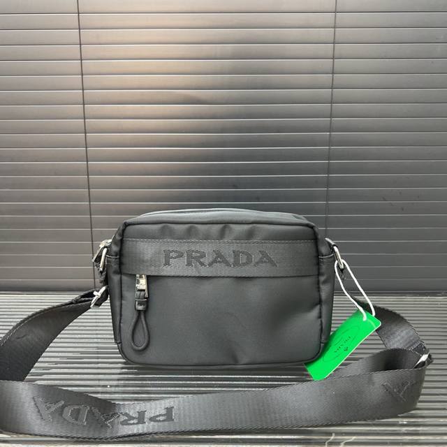 Prada nylon crossbody camera bag unisex crossbody shoulder bag classic all-match