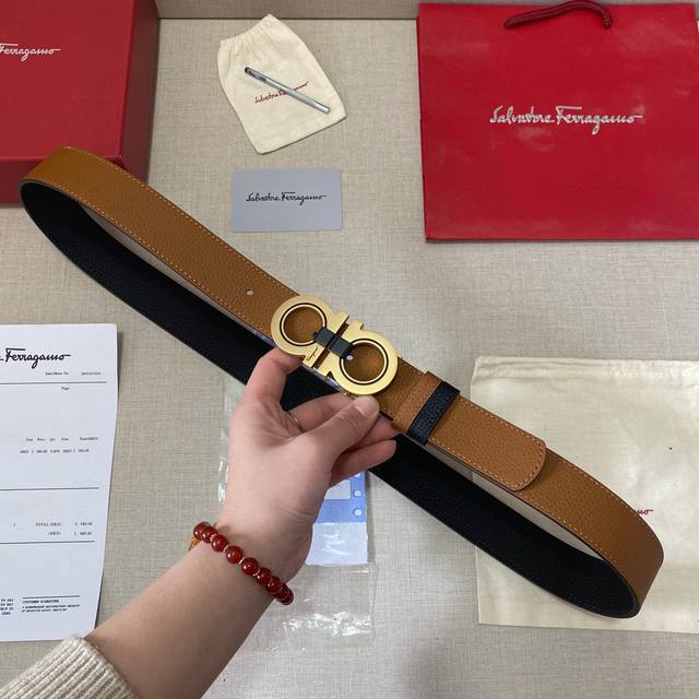 Brand: Ferragamo Grade: Original quality. Top layer cowhide, classic hot-selling