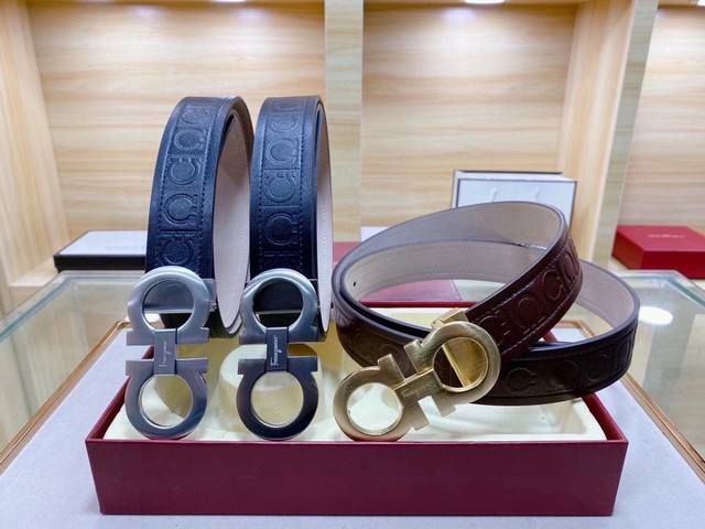 Salvatore Ferragamo original counter 1:1** new stainless steel buckle head does