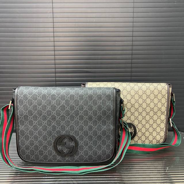 Gucci Gg Ophidia messenger bag flap shoulder bag classic all-match real shot ori