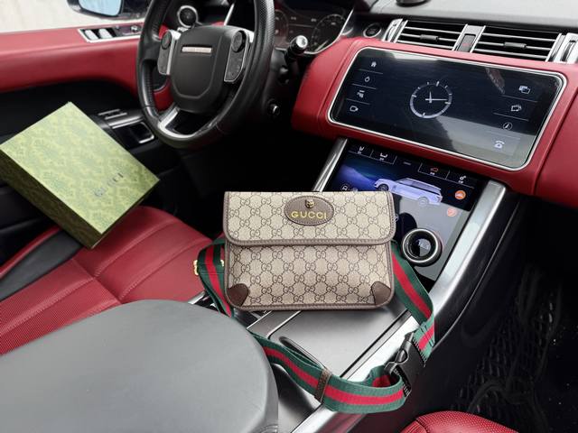 New high-end "Gucci" waist bag Gucci shoulder bag tiger head crossbody bag Gucci