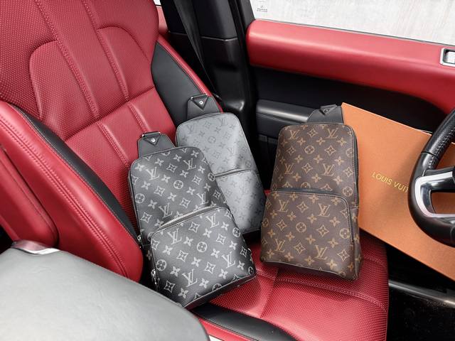 High-end new "Louis Vuitton" Lv chest bag Louis Vuitton crossbody chest bag M458