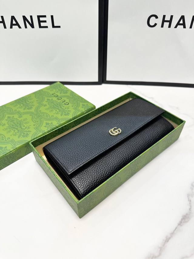 Color Black Size 19X10 Gucci original leather lychee pattern official website sy