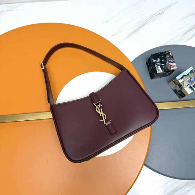 Red & Underarm Bag Original Plain Cowhide_ New Spring and Summer Underarm Bag Le