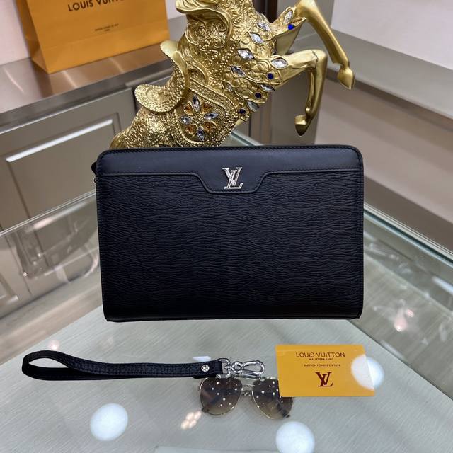 9Louis Vuitton Louis Vuitton advanced custom men's handbag series imported cowhi