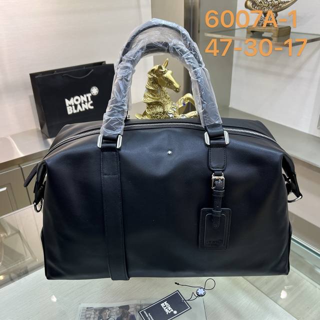 Montblanc 7A-1 Montblanc's craftsmanship travel bag series is modern in style, n