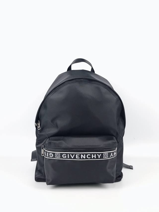 Original order arrival Givench*3D silk screen backpack Imported twill waterproof