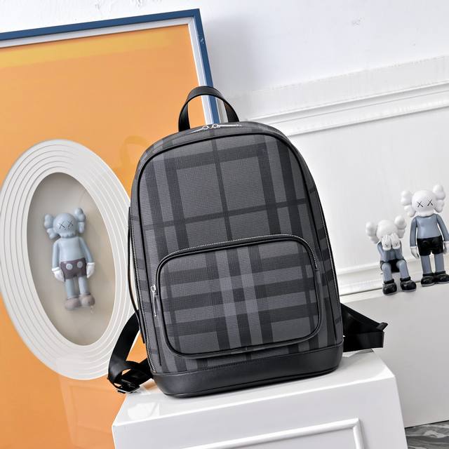 Original Burberry men's backpack backpack counter classic men's travel bag perfe