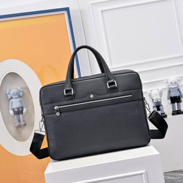 High-version briefcase messenger bag synchronized with Montblanc official websit