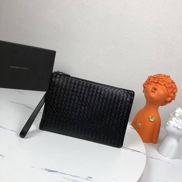 Large size with box Bv men's handbag follows traditional craftsmanship, selected