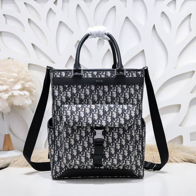 Dior - Dior's latest men's handbag shopping bag, original quality D706, this han