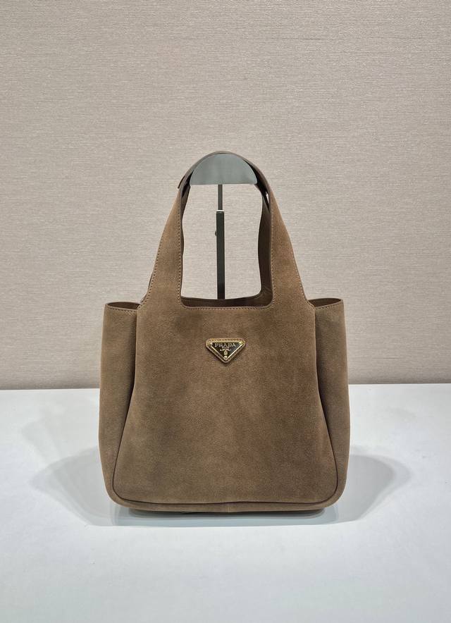 frosted leather vegetable basket 1Bg335 large new bucket bag It uses imported fr