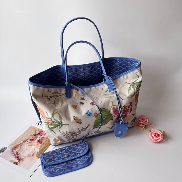 Goyar Goya Shopping Bag Large Goyard hand-painted patterns have their own charac