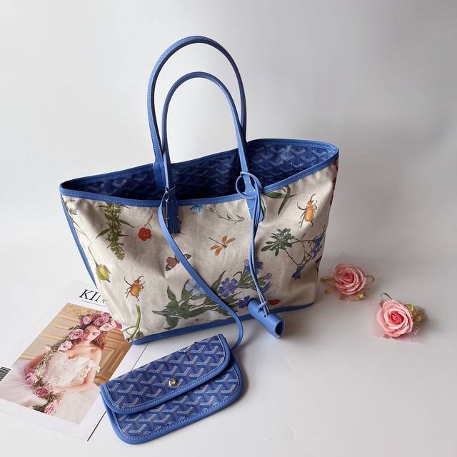 Goyar Goya Shopping Bag Small Size Goyard hand-painted patterns have their own c