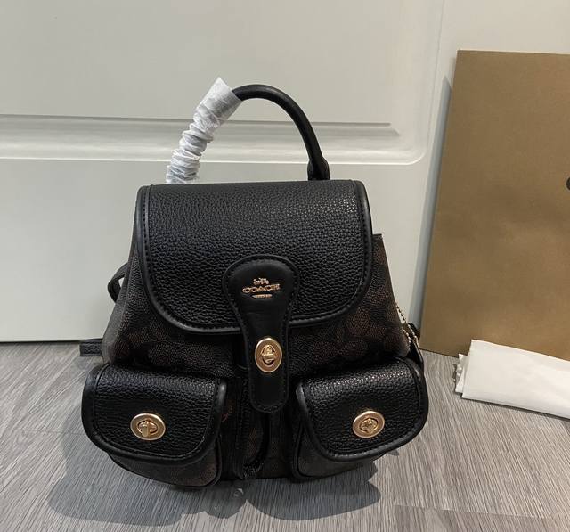 Coa*H June new product Cbh10 Walnut Hadley Backpack The Hadley family of Koujia