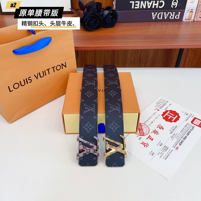 Louis L donkey width 4.0cm The top is original cowhide style effect The bottom i