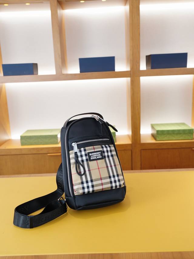 High-end chest bag from Burberry official website A timeless iconic product Made