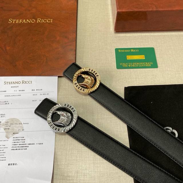 Stephen Ricci belt hits the market. Original quality, 3.8cm size, counter-matche