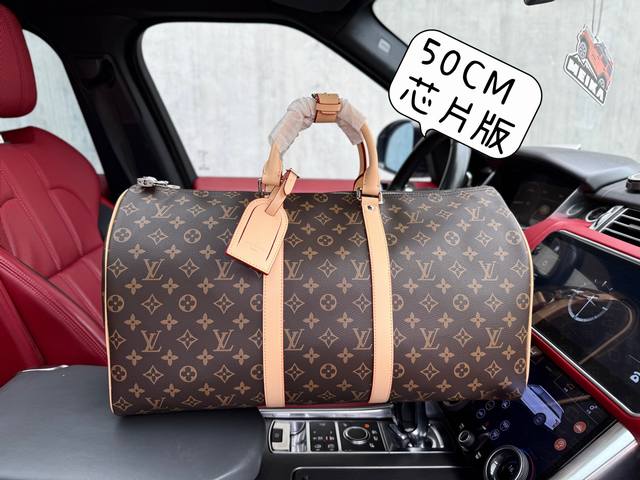 High-end new "Louis Vuitton" Lv travel bag Louis Vuitton travel bag M41418 Louis