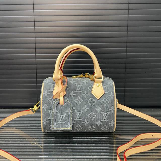 Louisvuitton Speedy Boston handbag, messenger bag, shoulder bag, real shot, orig