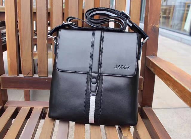 Original good product Bally same style travel multi-purpose messenger bag shippe