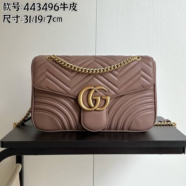 Upgraded version real shot# Model: 443496 Cowhide nude pink Size: 31-19-7Cm New