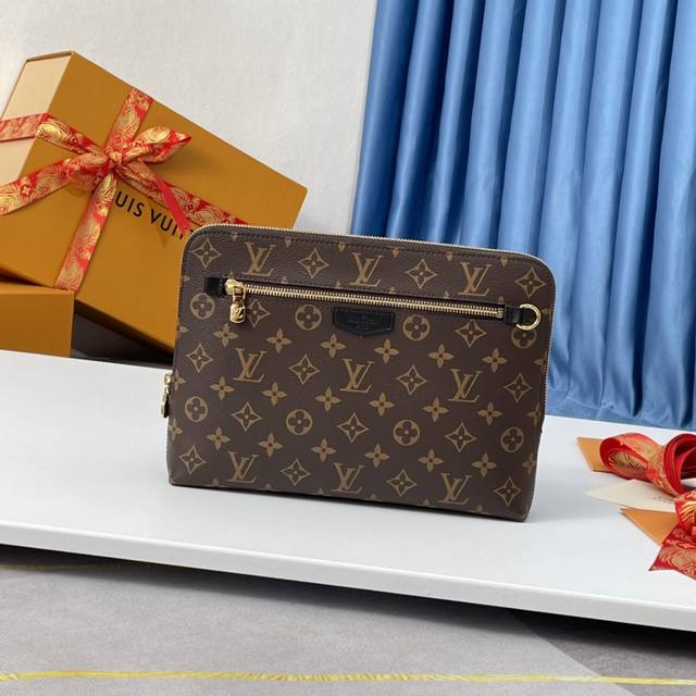 Factory P price overseas original M60417 monogram exclusive real shot! New Pouch
