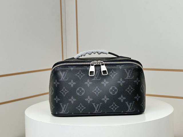 Factory P price Top original order New arrival M11750 Black flower Toiletry Bag