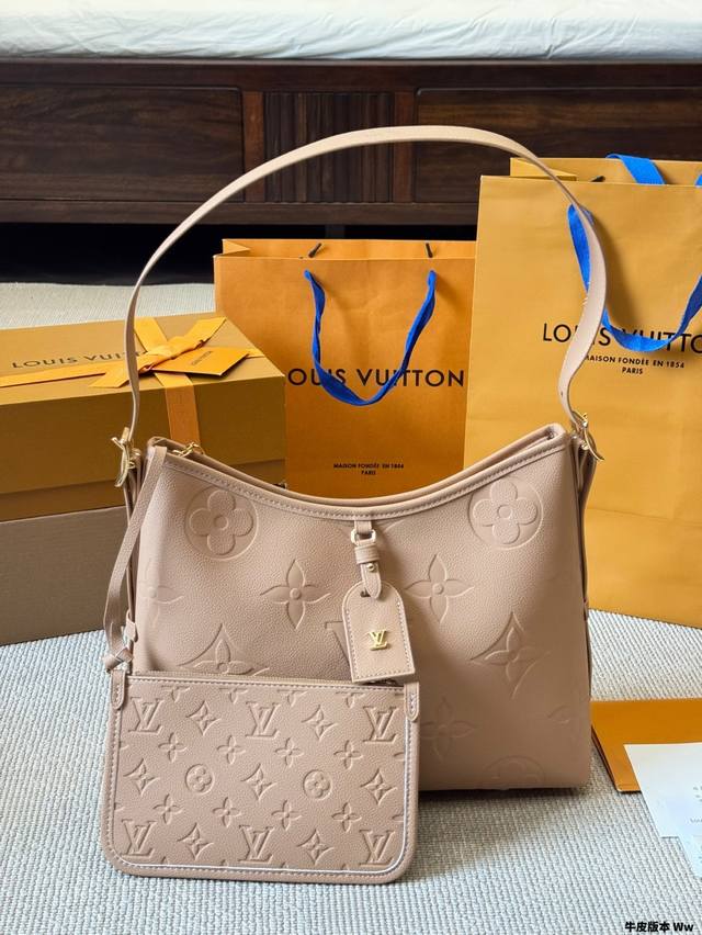 Cowhide version Louis Vuitton Lv Carryall new commuter bag is good-looking and p