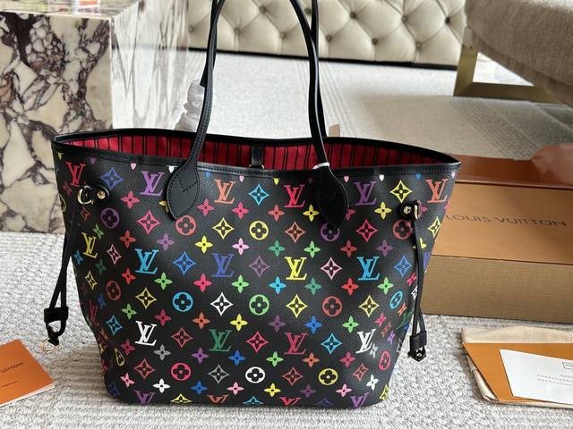 Lv Neverfull Shopping Bag N41605Lv's classic trump card, with a large capacity d
