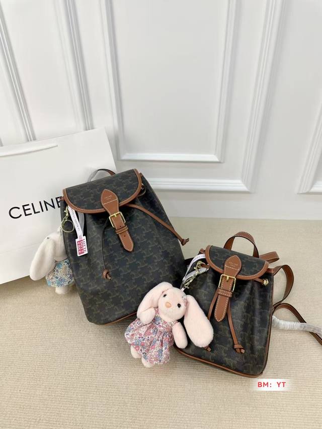 Small Large Size: 23.30Cm 18.20Cm Celine backpack with cowhide New large size is