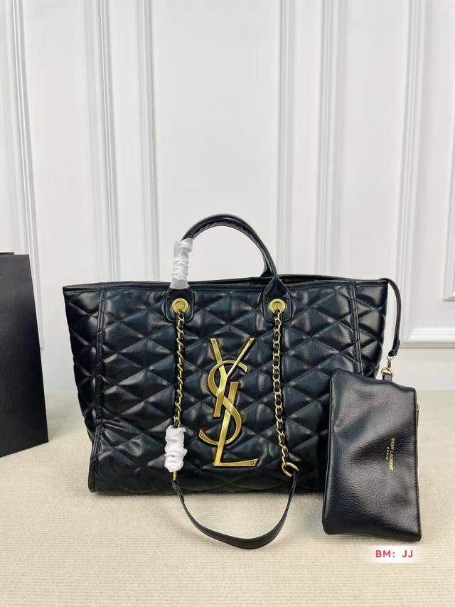 YSL Saint Laurent tote bag New shopping bag, large capacity, can be used as a mo