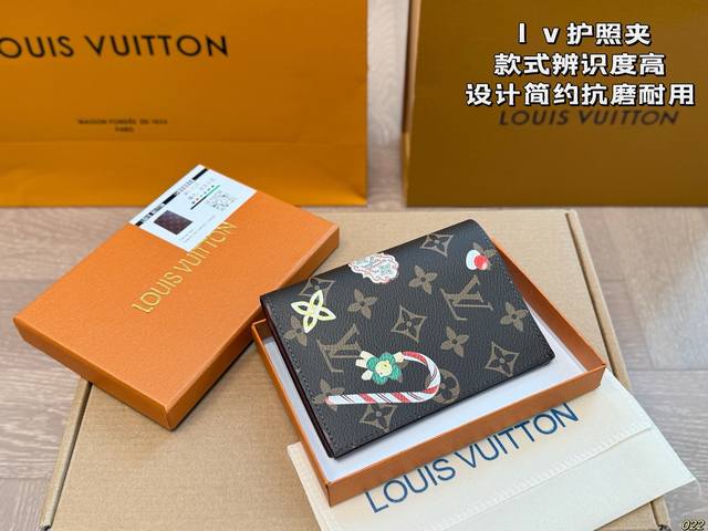 Cherry Other, Passport Holder with Box I have always liked Lv wallets because th