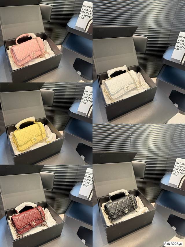 with folding box new Chanel classic timeless Chanel crossbody bag fashion casual