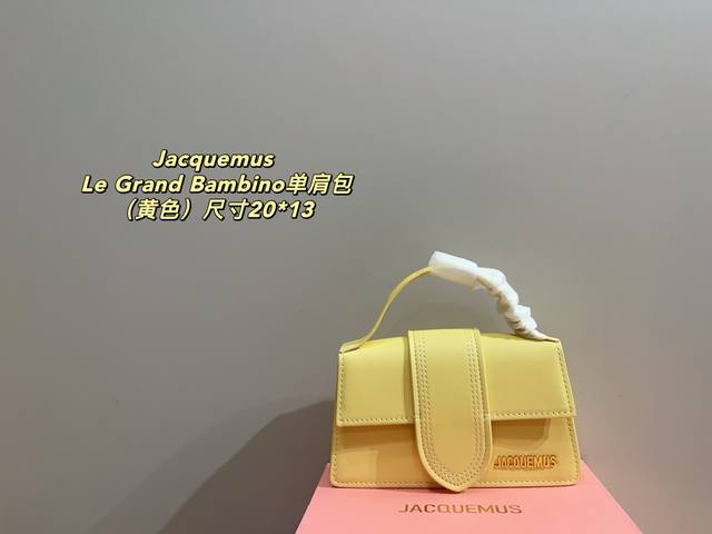 with folding box size 20.13 Jacquemus Le Grand Bambino shoulder bag Unlimited ch