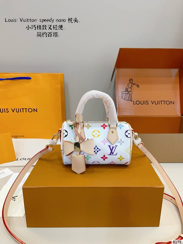 with gift box. Lv Speedy None Pillow Bag This Retiro handbag is made of the icon