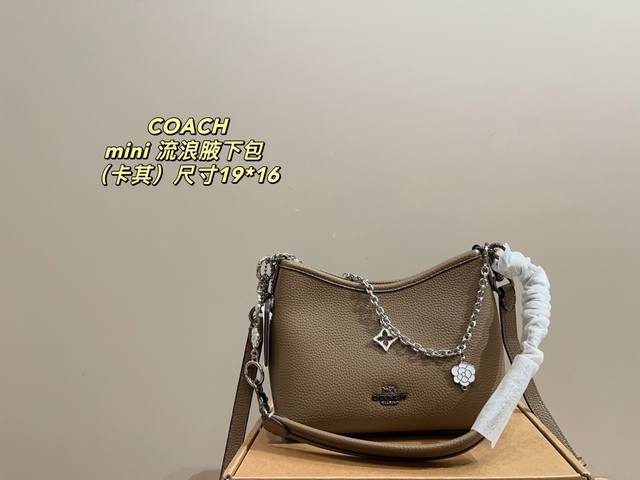 with folding box size 19*16cm Coach Mini Hobo Bag Who hasn't chosen a small bag