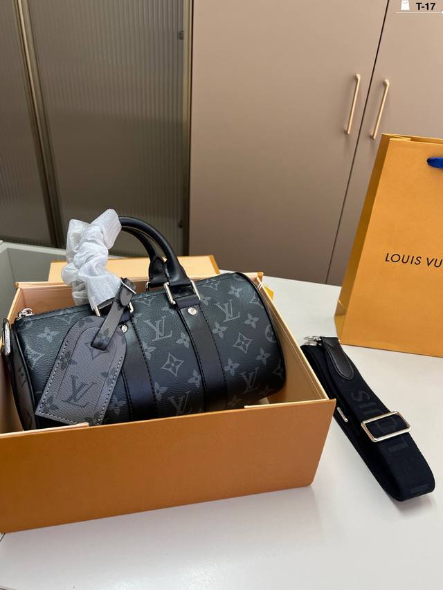 Lv Keepall Black Warrior Pillow Bag The most suitable Keepall25 Black Warrior Bo