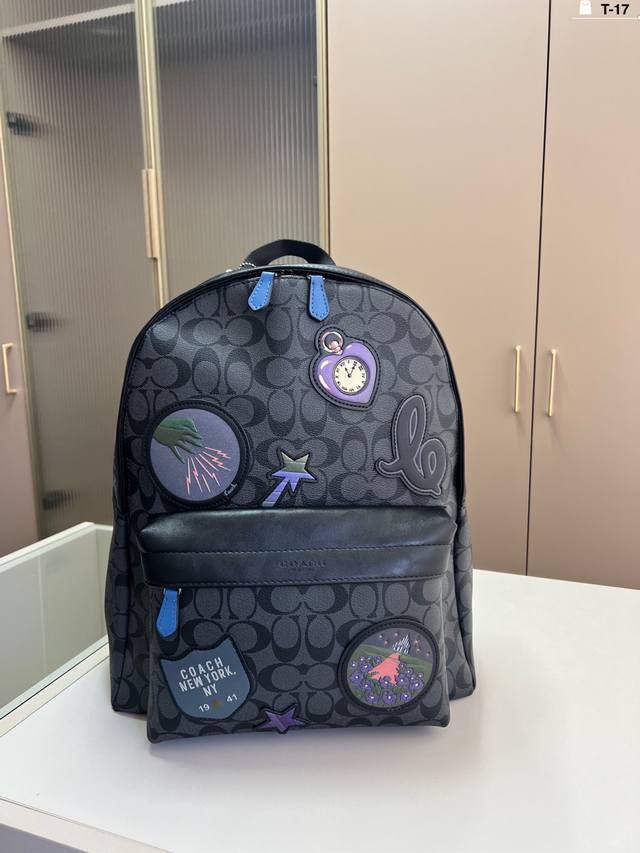 Coach Backpack Unisex Backpack Highly cost-effective entry-level classic bag T-1