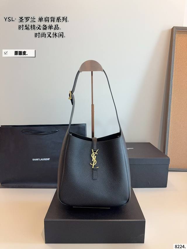 with gift box YSL bucket bag The texture is very high-end The capacity is super