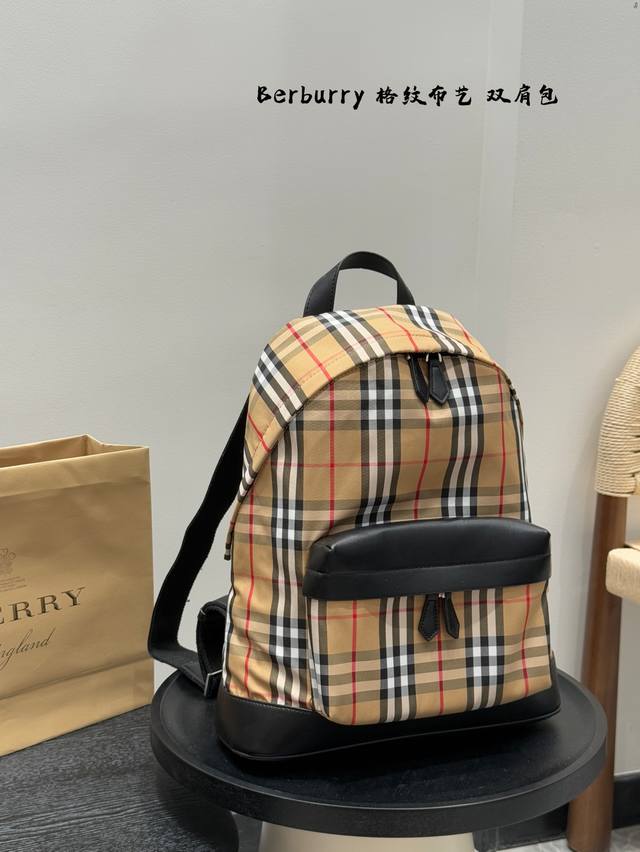 Balenciaga Burberry Plaid Backpack Classic Plaid Backpack! Many celebrities' fav