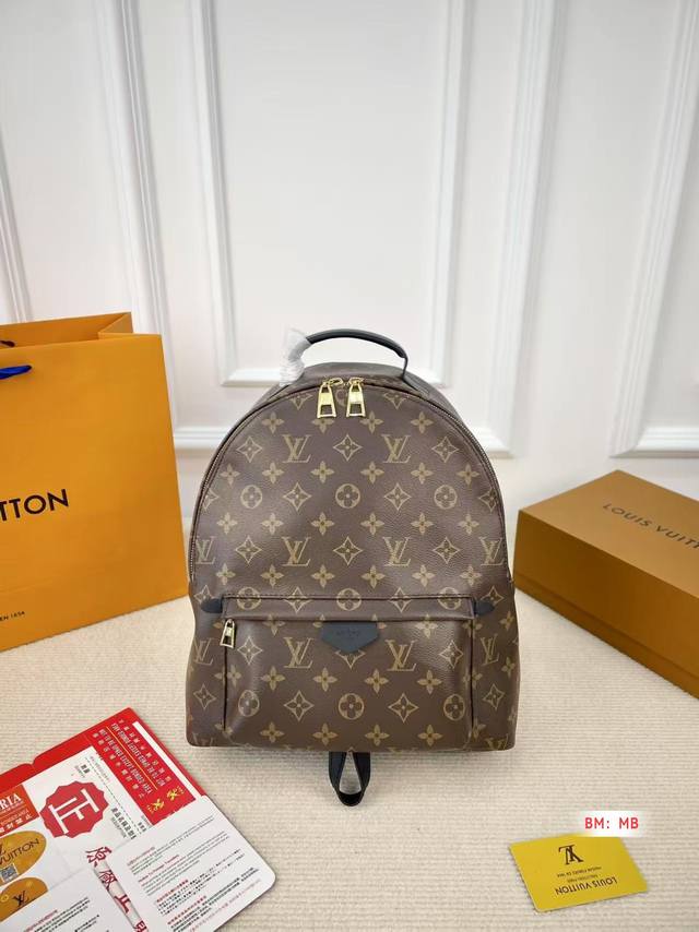 Lv Palm Springs backpack It's really hard to resist this beauty A perfect New Ye