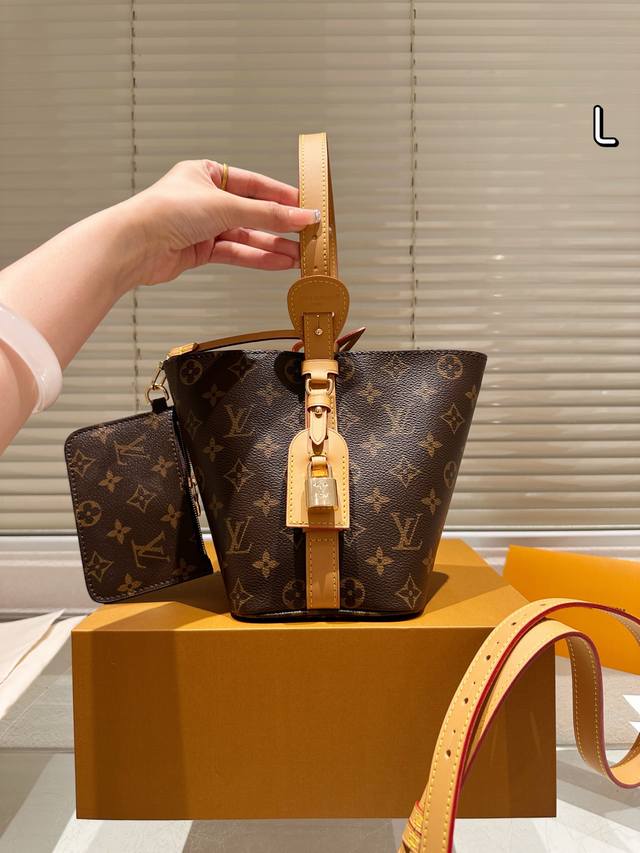 with gift box new product Lv counter latest All In Bb handbag predicted to be th