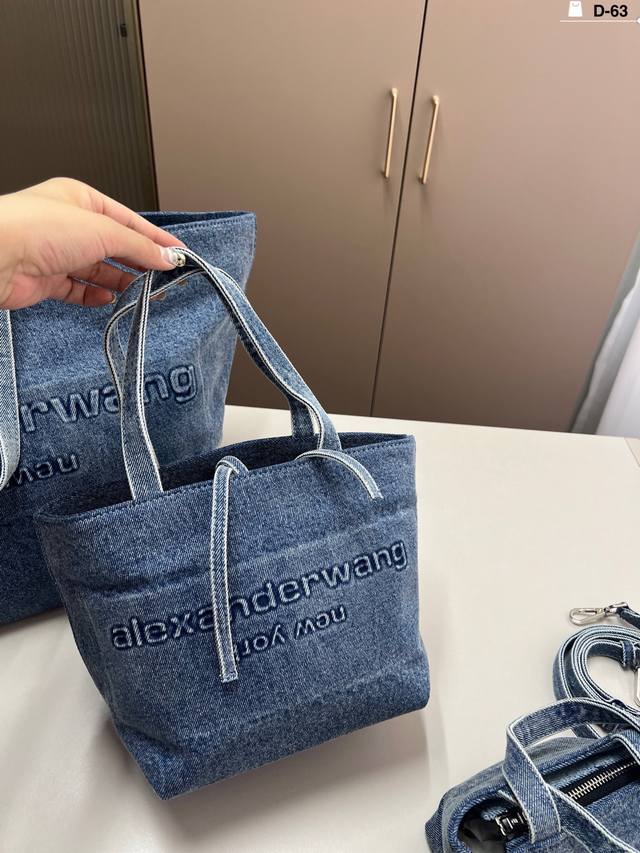 Medium Alexander Wang Ryan Tote Bag Full of high-end texture Super large capacit