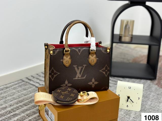 Size: 25*20cm The much anticipated L's Onthego small size The dream finally came