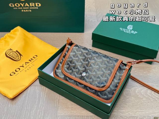 with box Goyard Woc small shoulder bag Ootd summer bag new bag bag bag I love th
