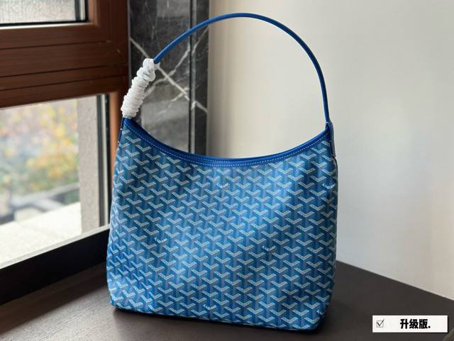 Upgraded version Size: 32*25Cm Goya's new Hobo underarm bag The leather and work