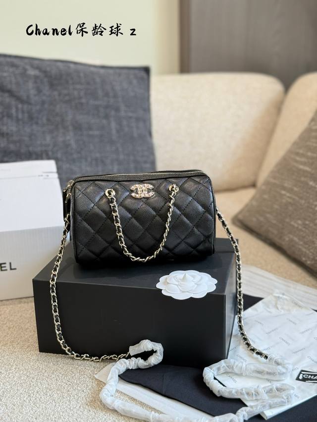 Caviar leather Daily recommendation Chanel 25P bowling bag when 16000 Daily reco